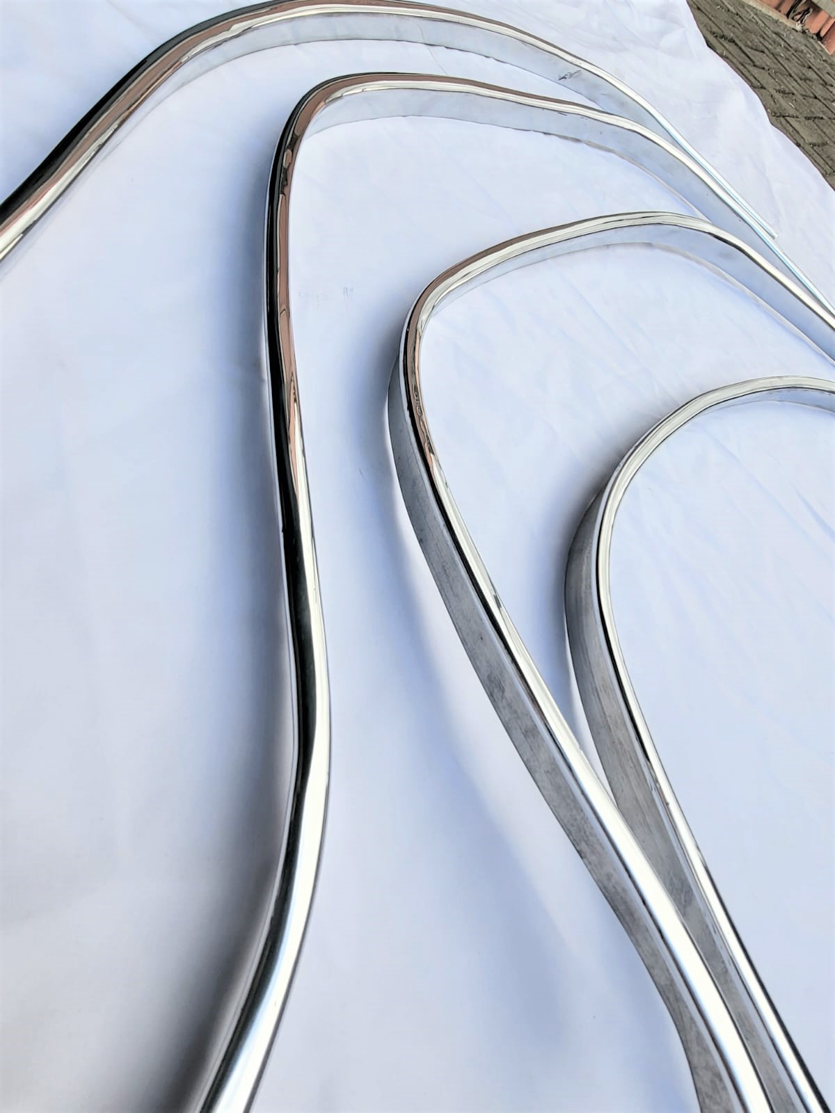 Frisos Vão De Rodas Contorno Para Lamas C10 C 10 Chevrolet